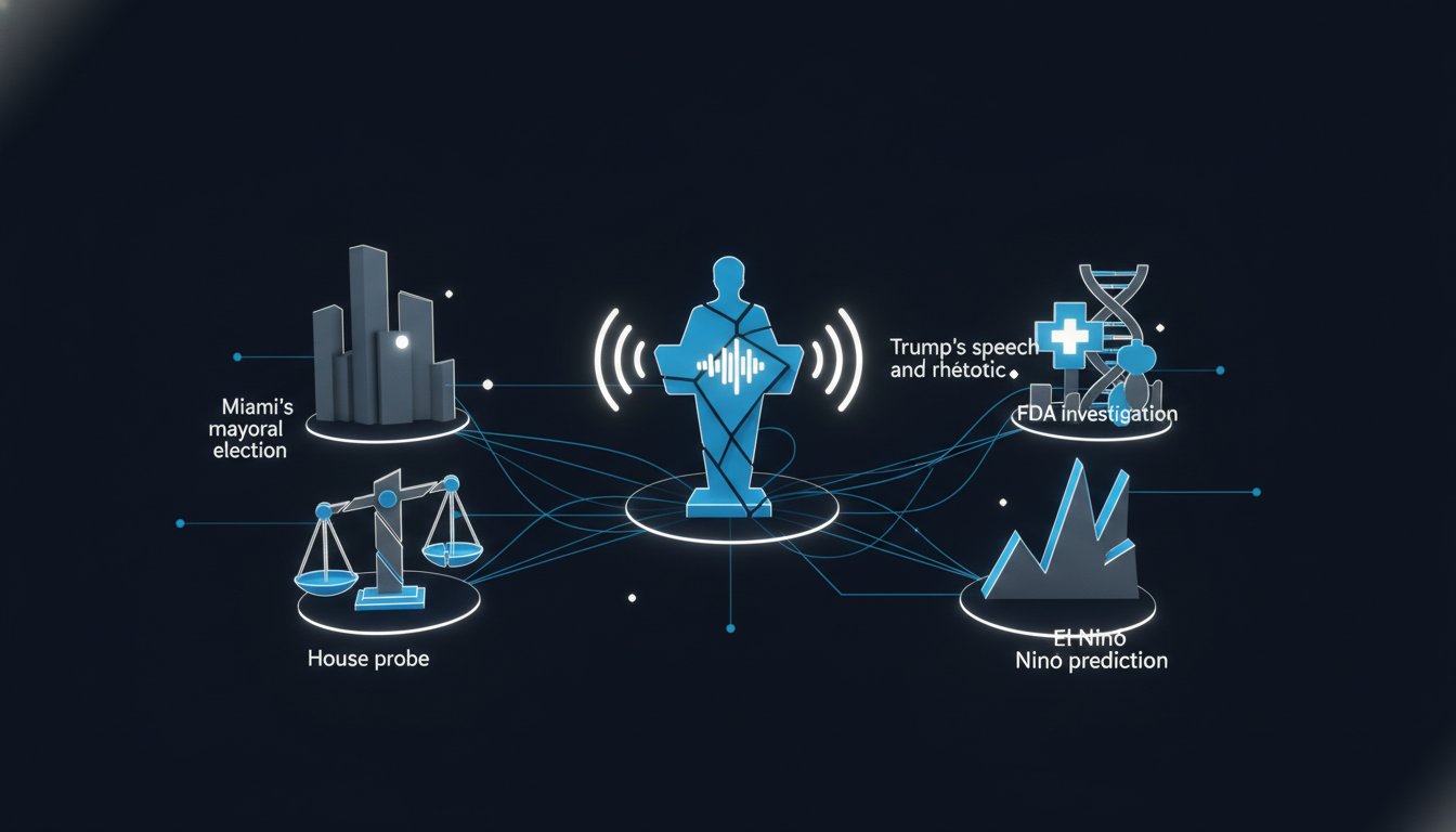 Political Rhetoric Diverges From Public Sentiment and Electoral Trends