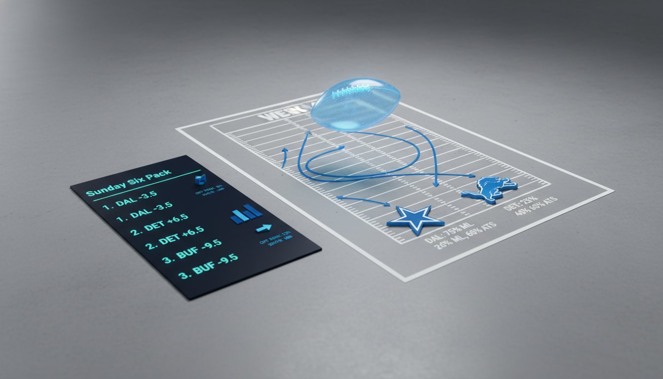 NFL Week 14 Betting Preview and Sunday Six Pack