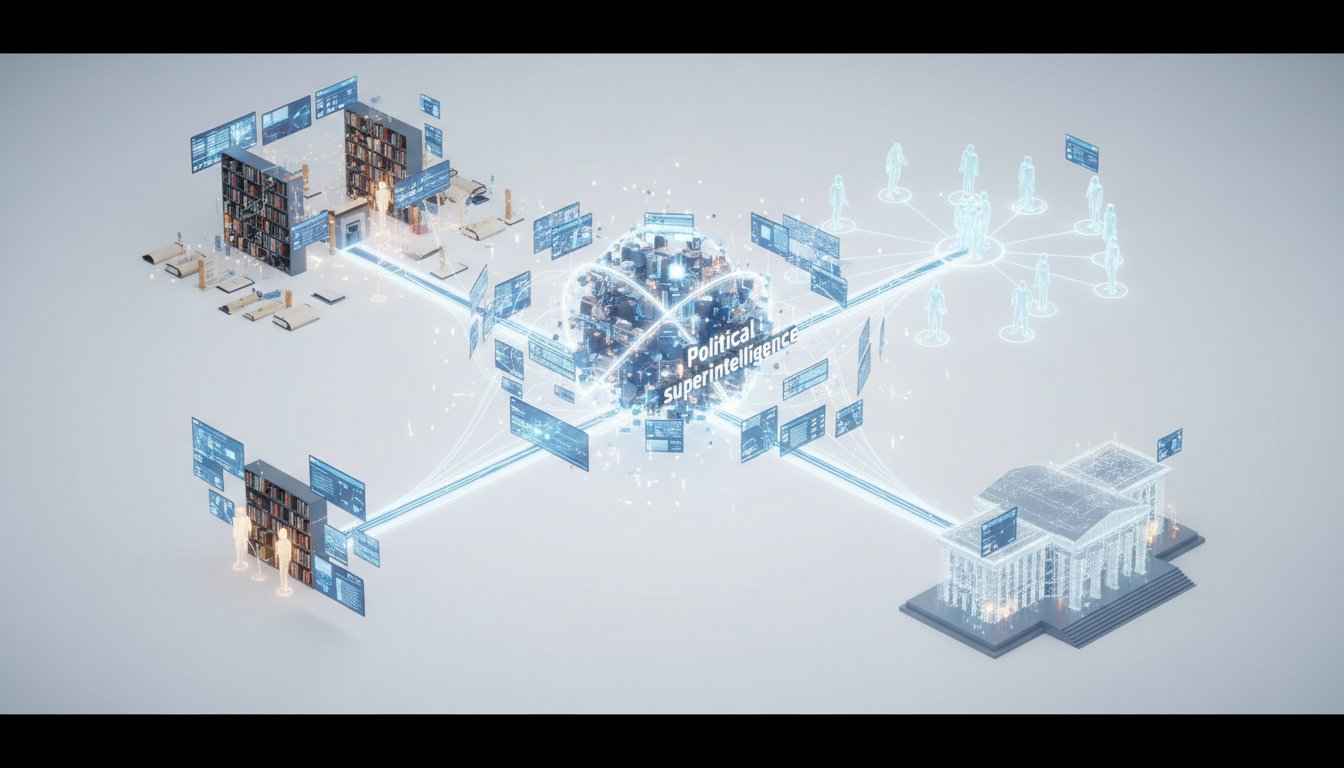 AI's Three Layers for Democratic Governance and Societal Benefit