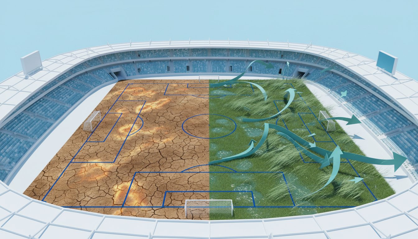 Climate's Hidden Influence on Football Tactics and Performance
