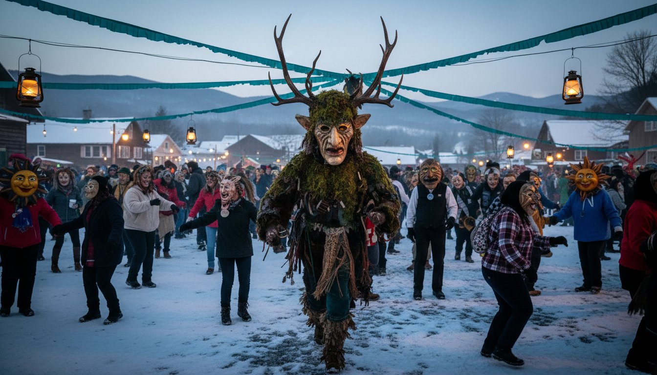 Helvetia's Resurrected Swiss Fat Tuesday Masked Revelry
