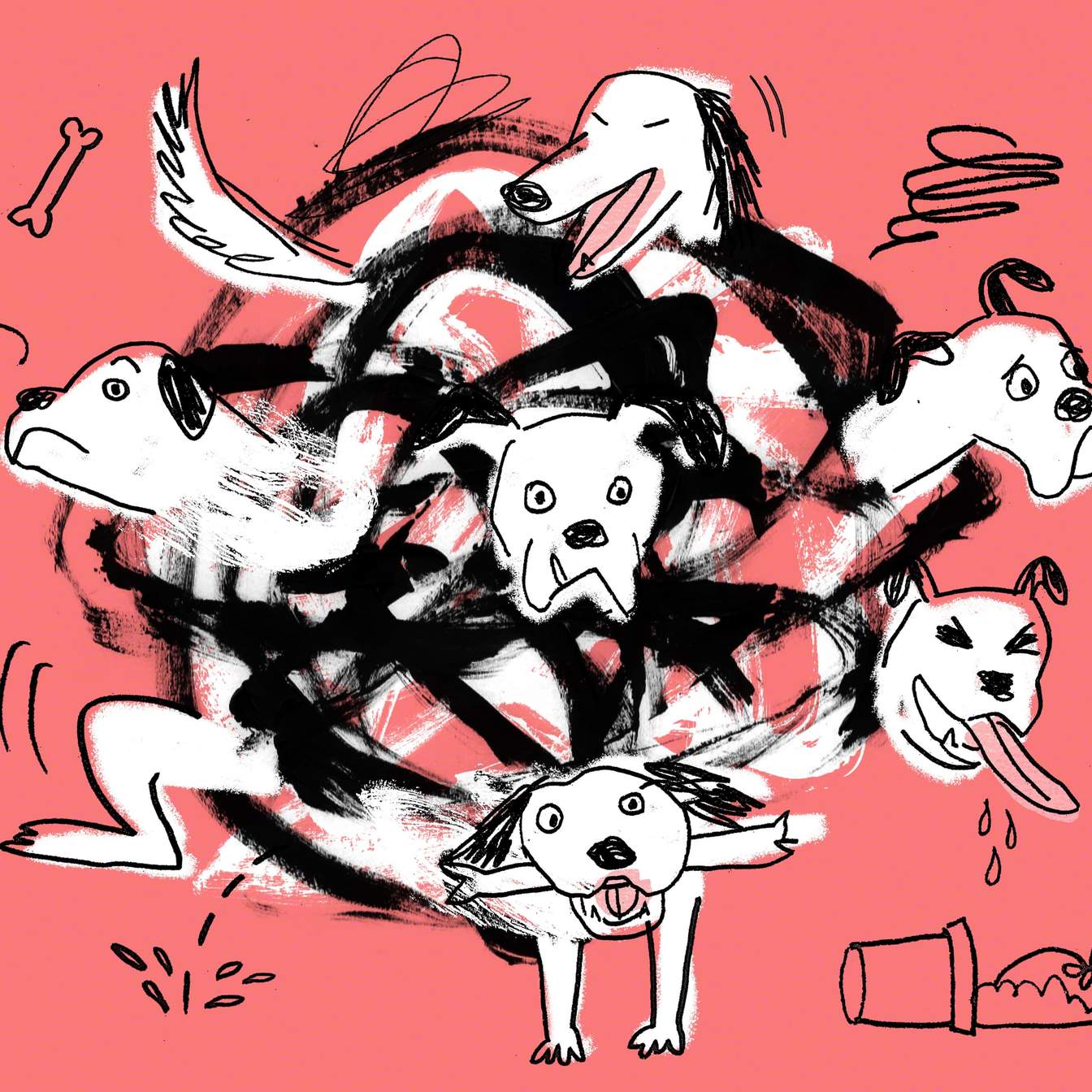 Replacing Control With Solidarity In Unpredictable Systems
