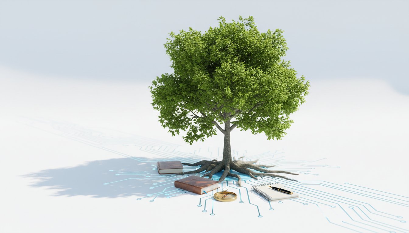 Cultivate Offline Advantage by Preserving Human Skills Amidst AI