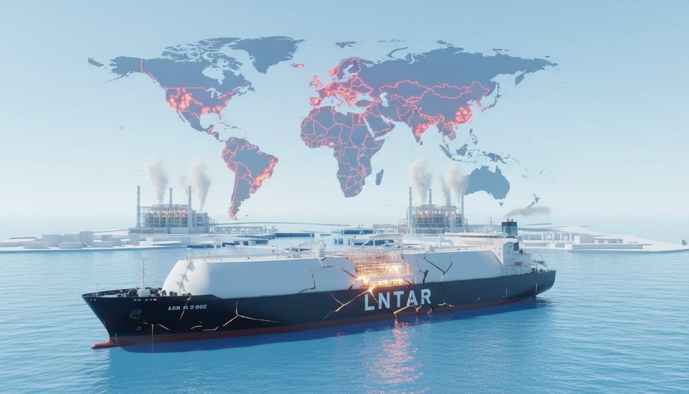 Qatar LNG Infrastructure Damage Causes Years-Long Global Energy Disruption