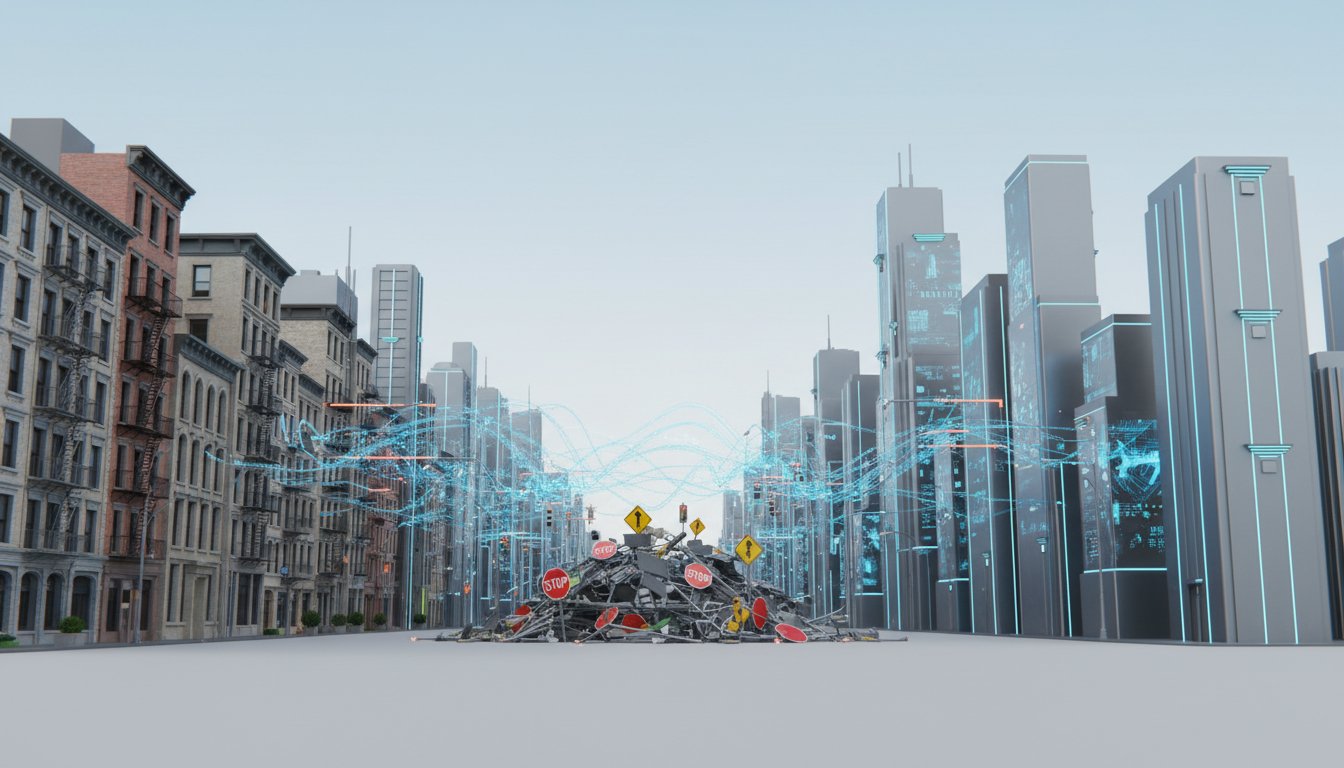 AI-Driven Urban Optimization Erodes Human Legibility and Agency