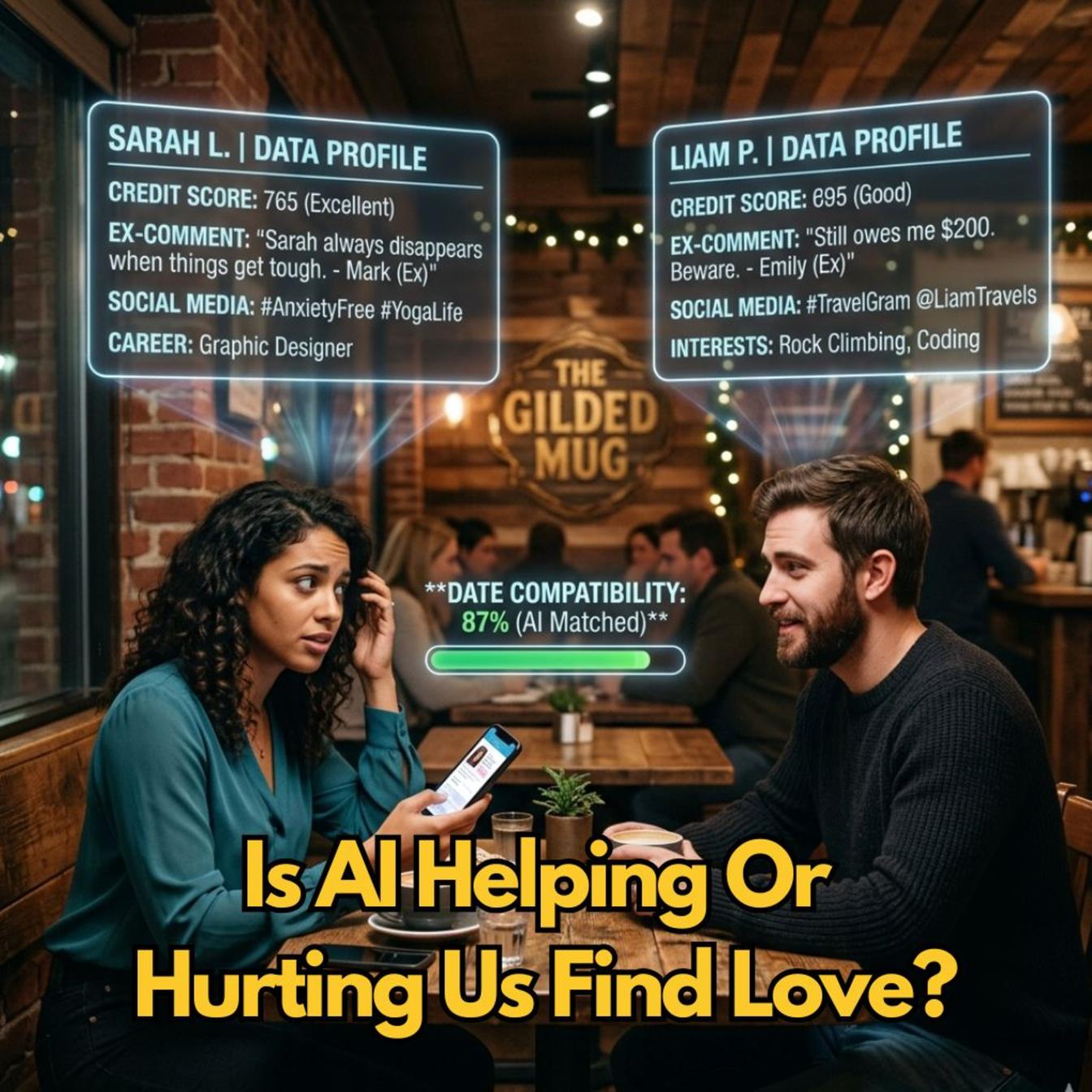 AI Dating's Trade-off: Eliminating Deception Versus Human Growth