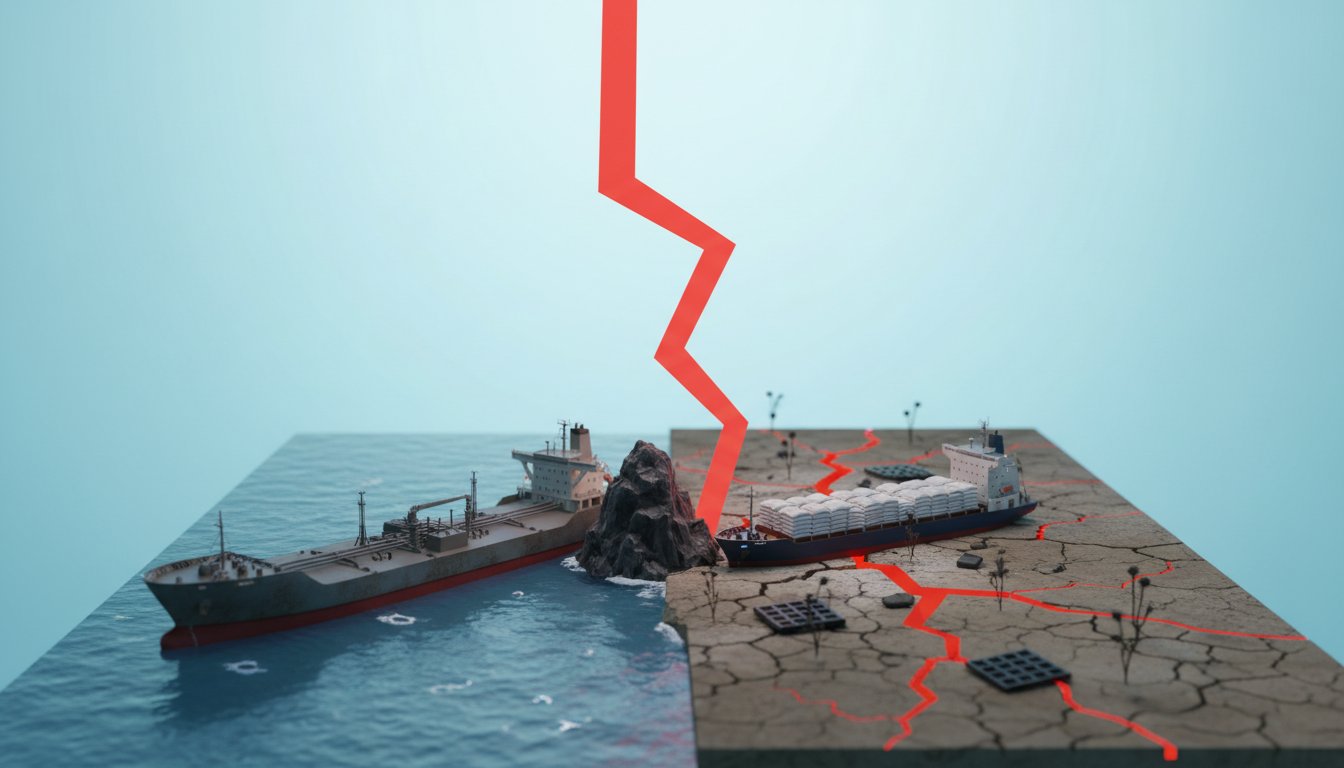 Middle East Conflict Threatens Global Food, Tech via Hormuz Chokepoint