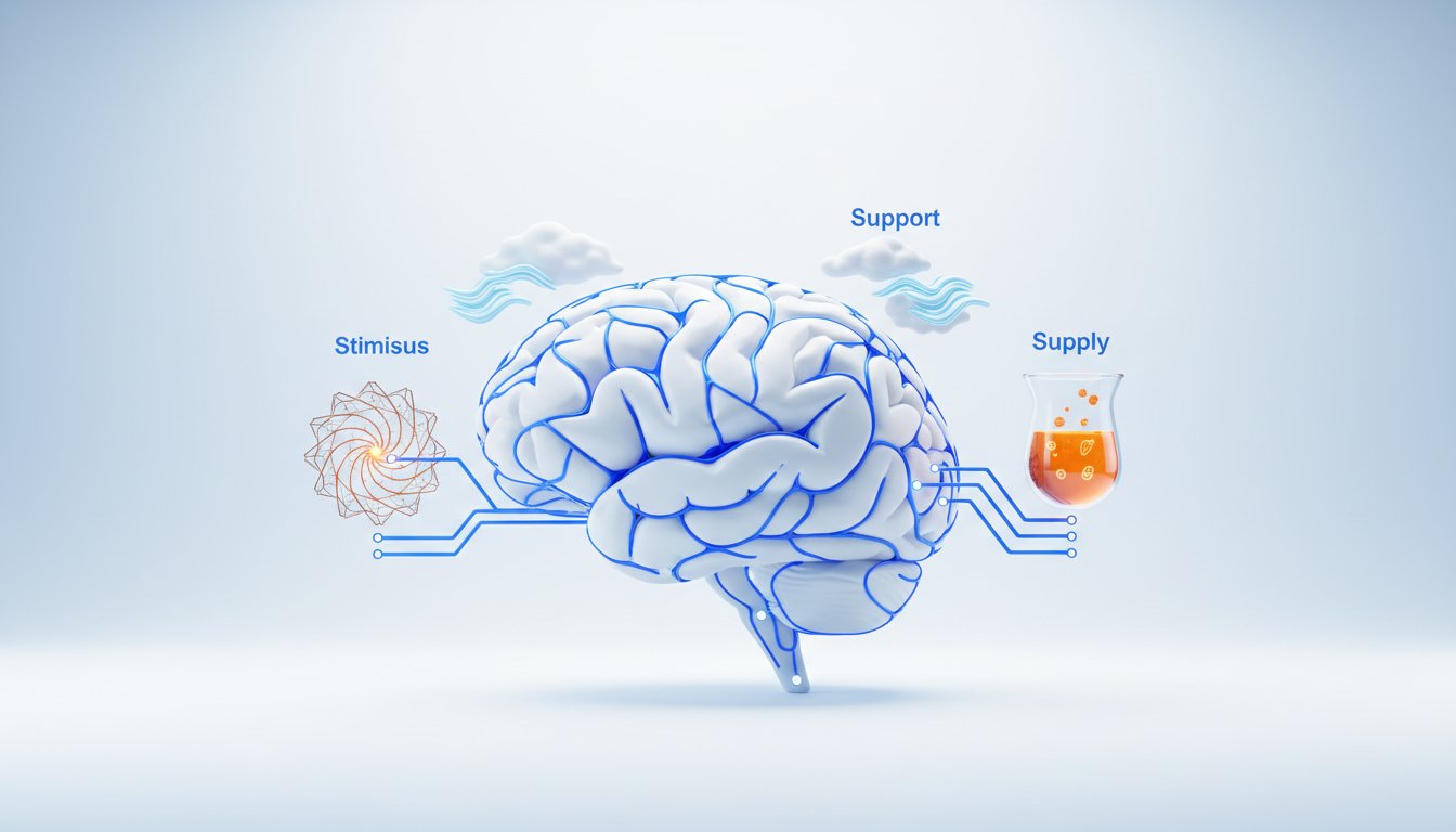 Three Pillars for Cognitive Endurance: Stimulate, Supply, Support