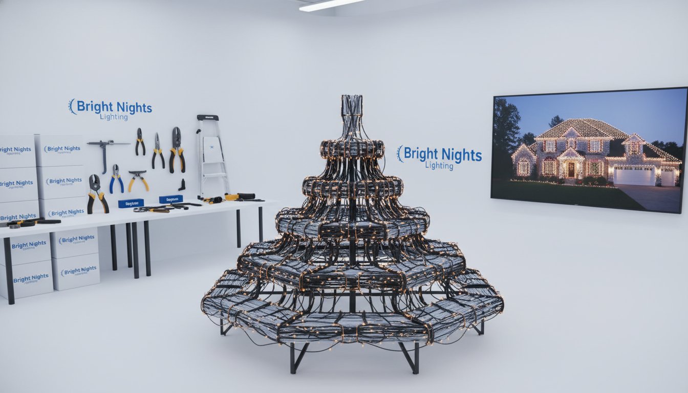 Professional Christmas Lighting: Efficiency, Scalability, and Recurring Revenue