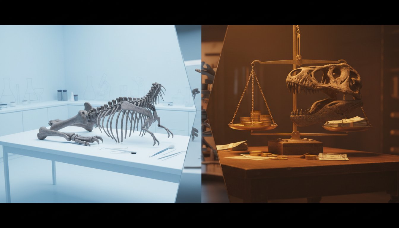 Commercial Fossil Market: An Existential Threat to Paleontological Research