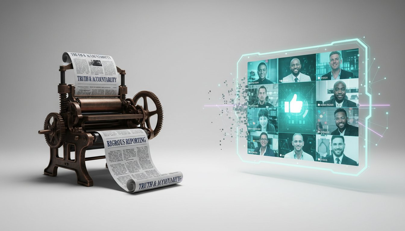 Information Entrepreneurs Replace Journalistic Rigor