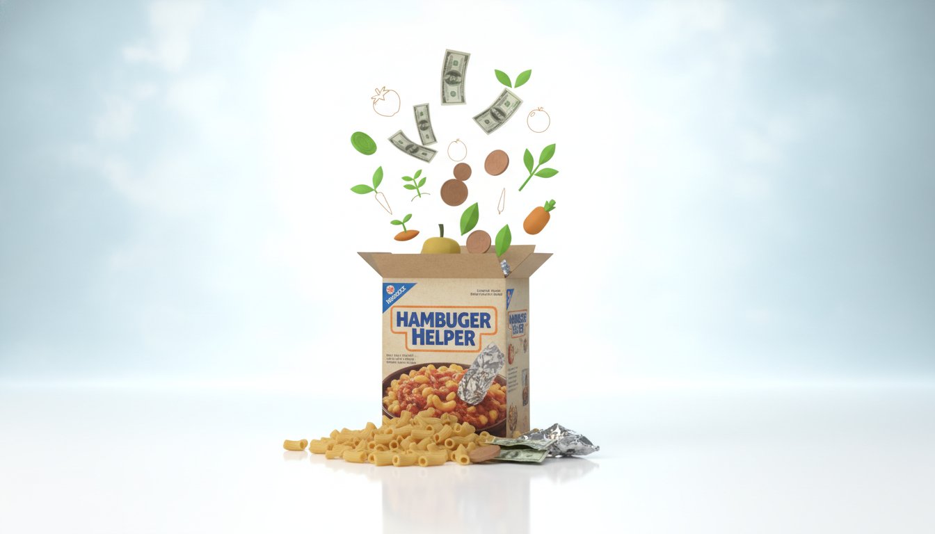 Hamburger Helper's Resurgence: Inferior Good, Protein Paradox, and Marketing Pivot
