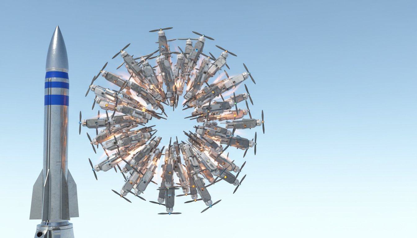 Iran's Drone Swarms Expose U.S. "Exquisite Weapons" Strategic Vulnerability