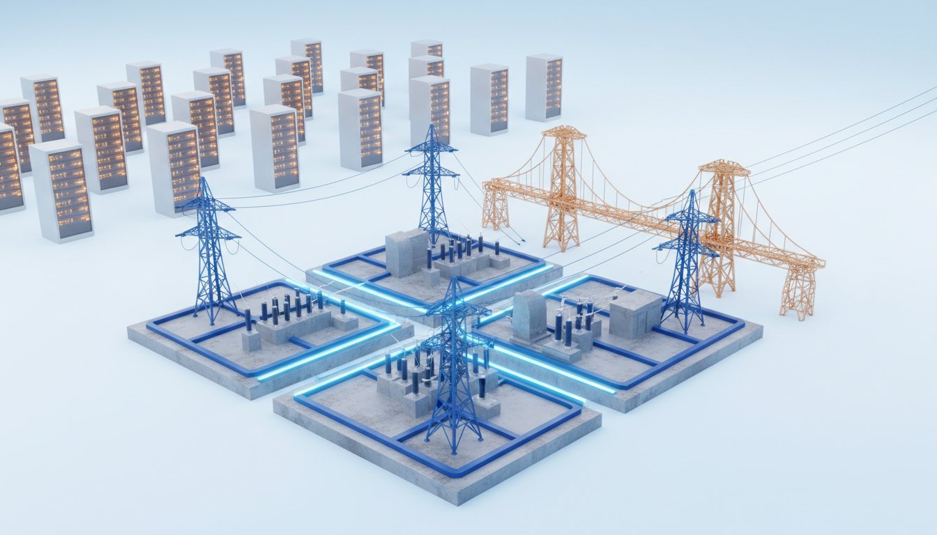 AI Data Centers Strain Decades-Old Grid, Exposing Systemic Underinvestment