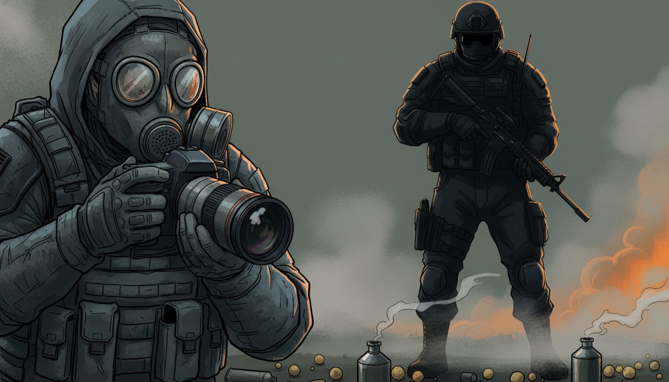 Block Club Fights ICE's Chemical Weapons Against Journalists