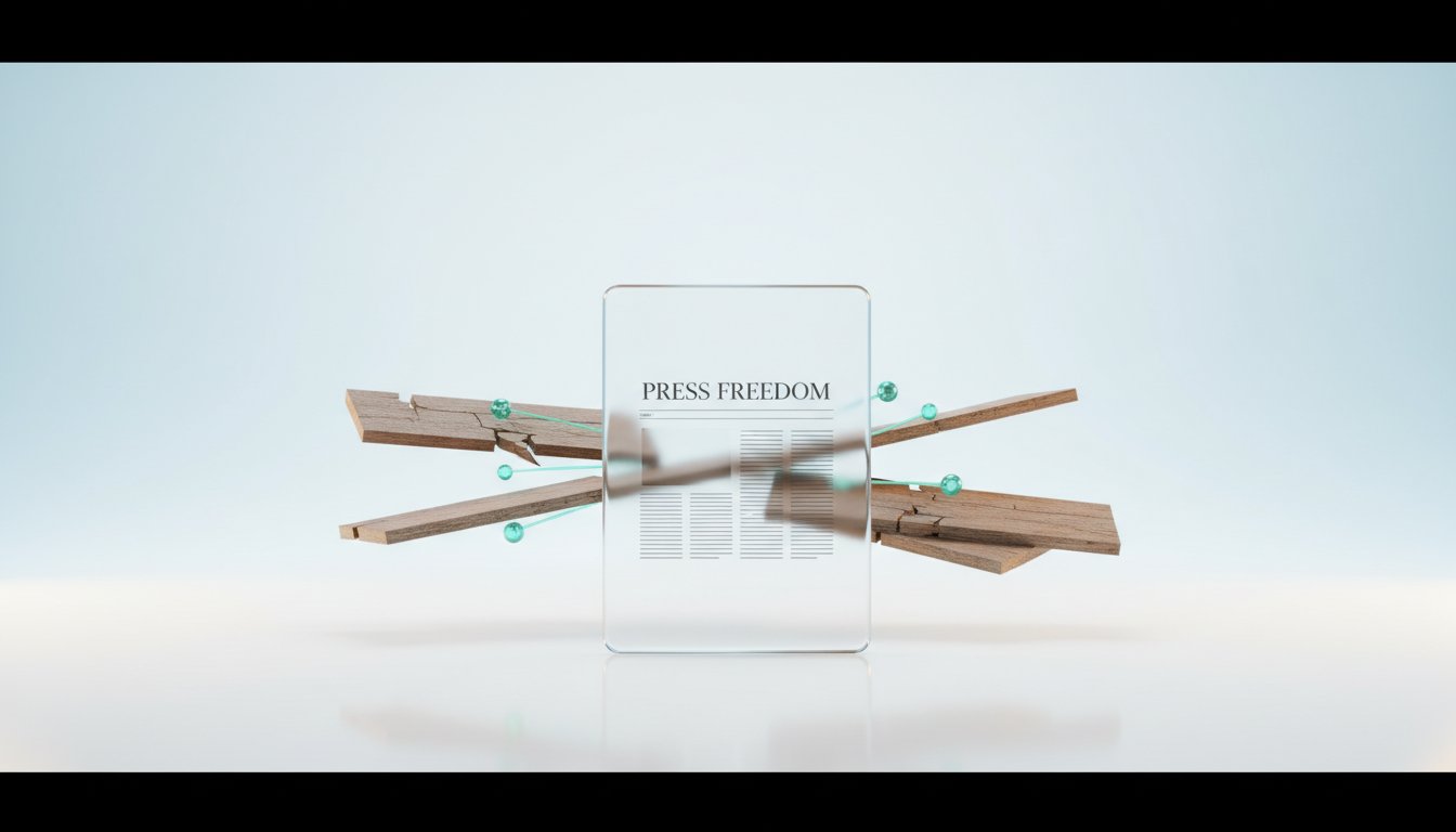 Systemic Erosion of Press Freedom Through Legal Gaps and Public Distrust