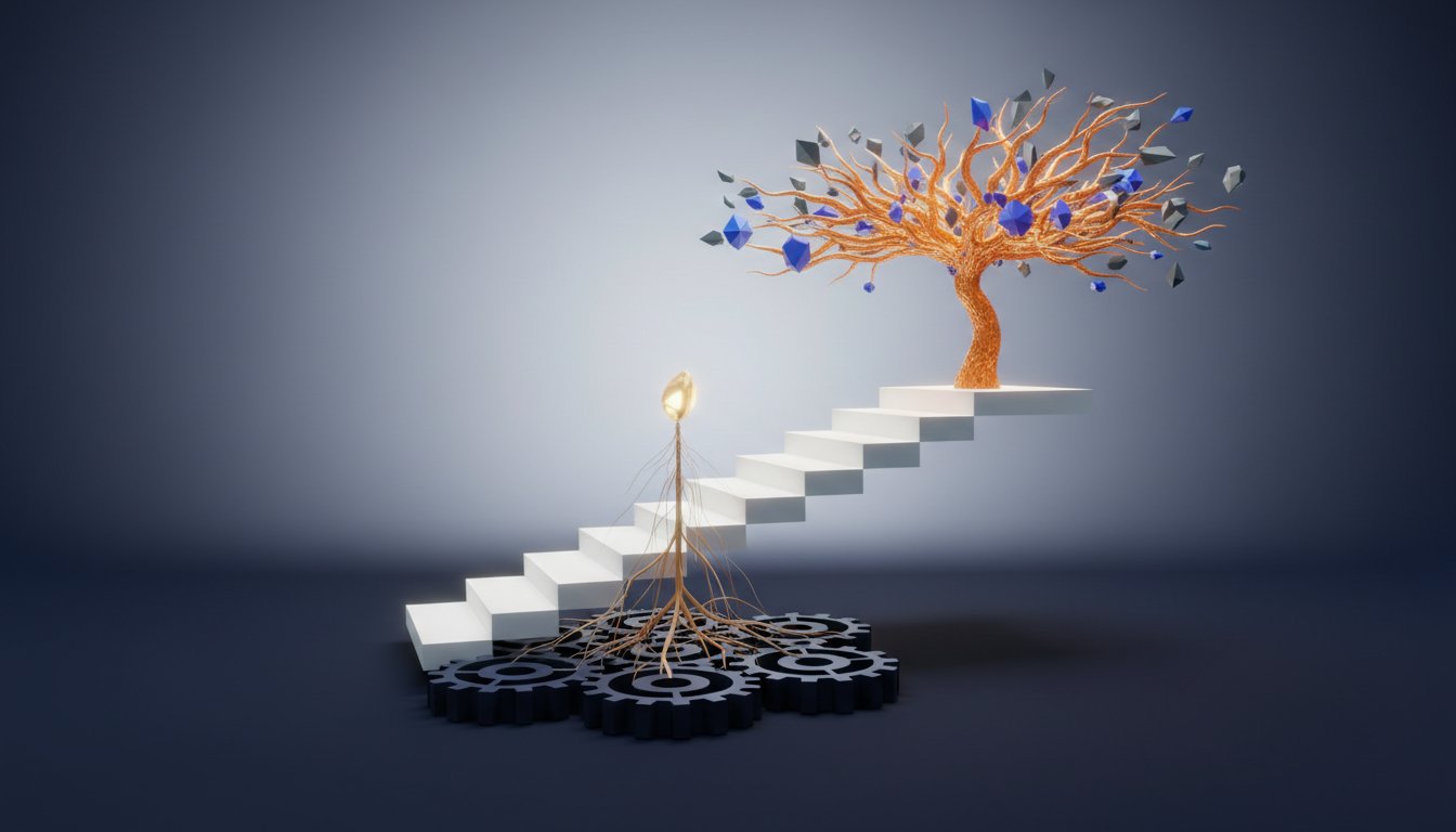 Reinvention Achieved Through Intentional Action And Mindset Shift