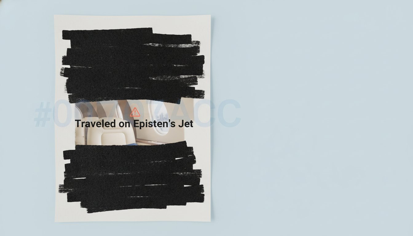 Trump Administration's Redaction Failures Expose Epstein File Obfuscation