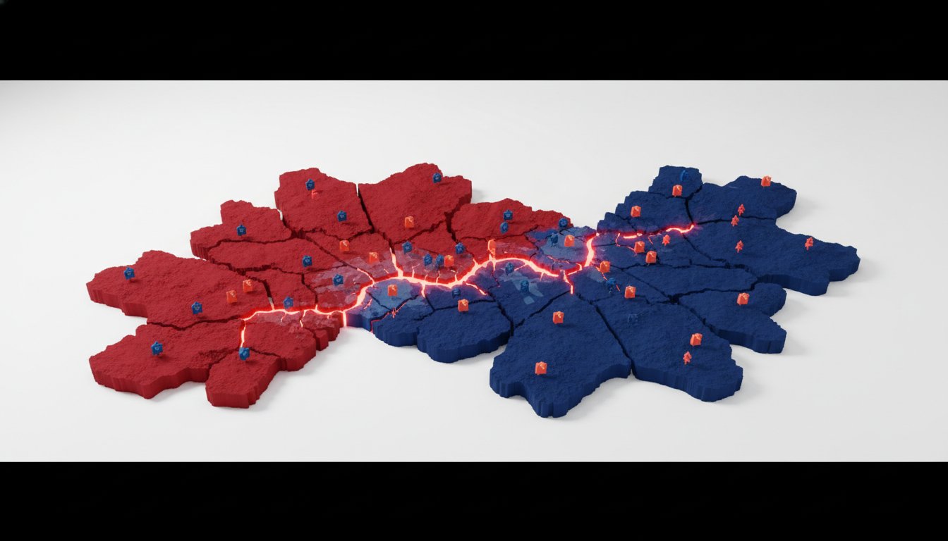 Erosion of Competitive Districts Fuels Bipartisan Collapse and Dysfunction