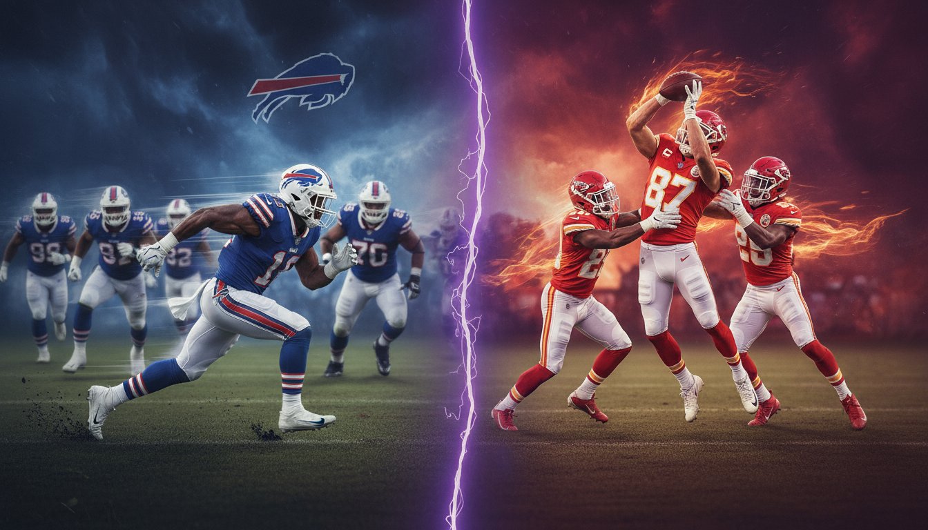 Bills' Run Gamble vs. Chiefs, Eagles' Hurts Injury Woes