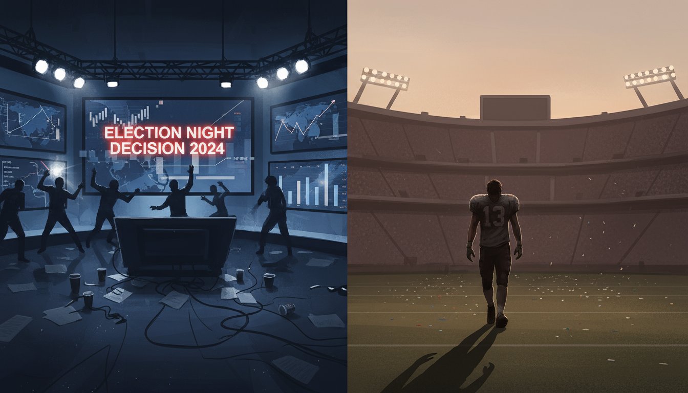 Election Night: Cable News's Risky Super Bowl Gamble