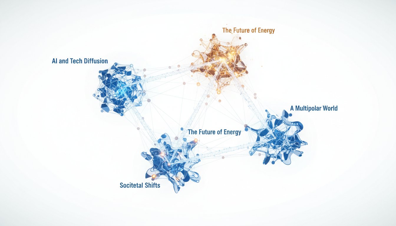 Interconnected Themes: AI Compute Bottlenecks, Energy Politics, Geopolitics, Societal Shifts