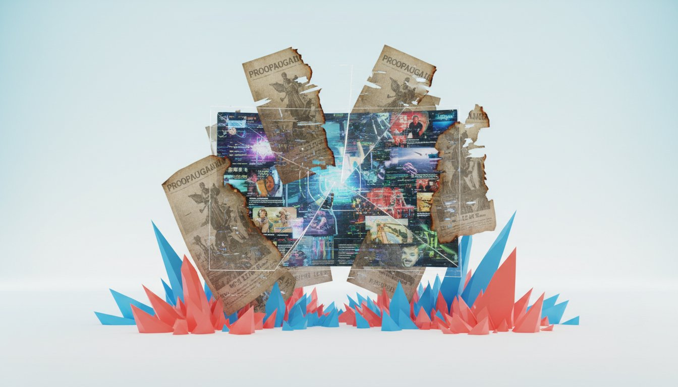 Modern Propaganda Exploits Societal Divisions Via Digital Tactics