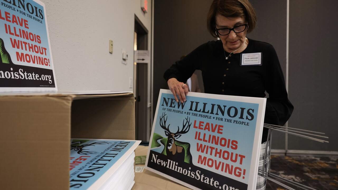New Illinois Movement Uses Secession Rhetoric To Force Power Shifts