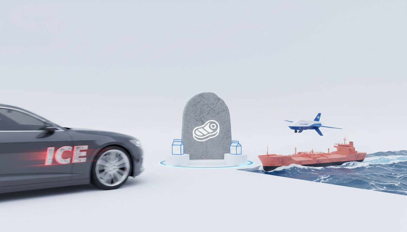 Assertive U.S. Actions: Enforcement, Oil Control, and Dietary Policy