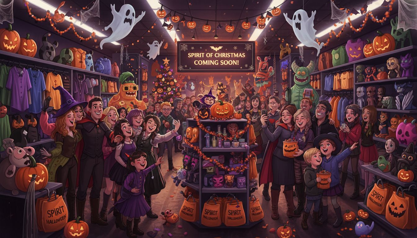 Spirit Halloween: Year-Round Pop-Up Mastery and Holiday Expansion