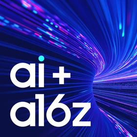 AI + a16z Podcast Artwork